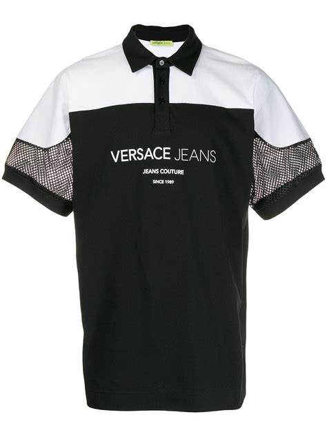 versace mesh shirt|versace denim shirt.